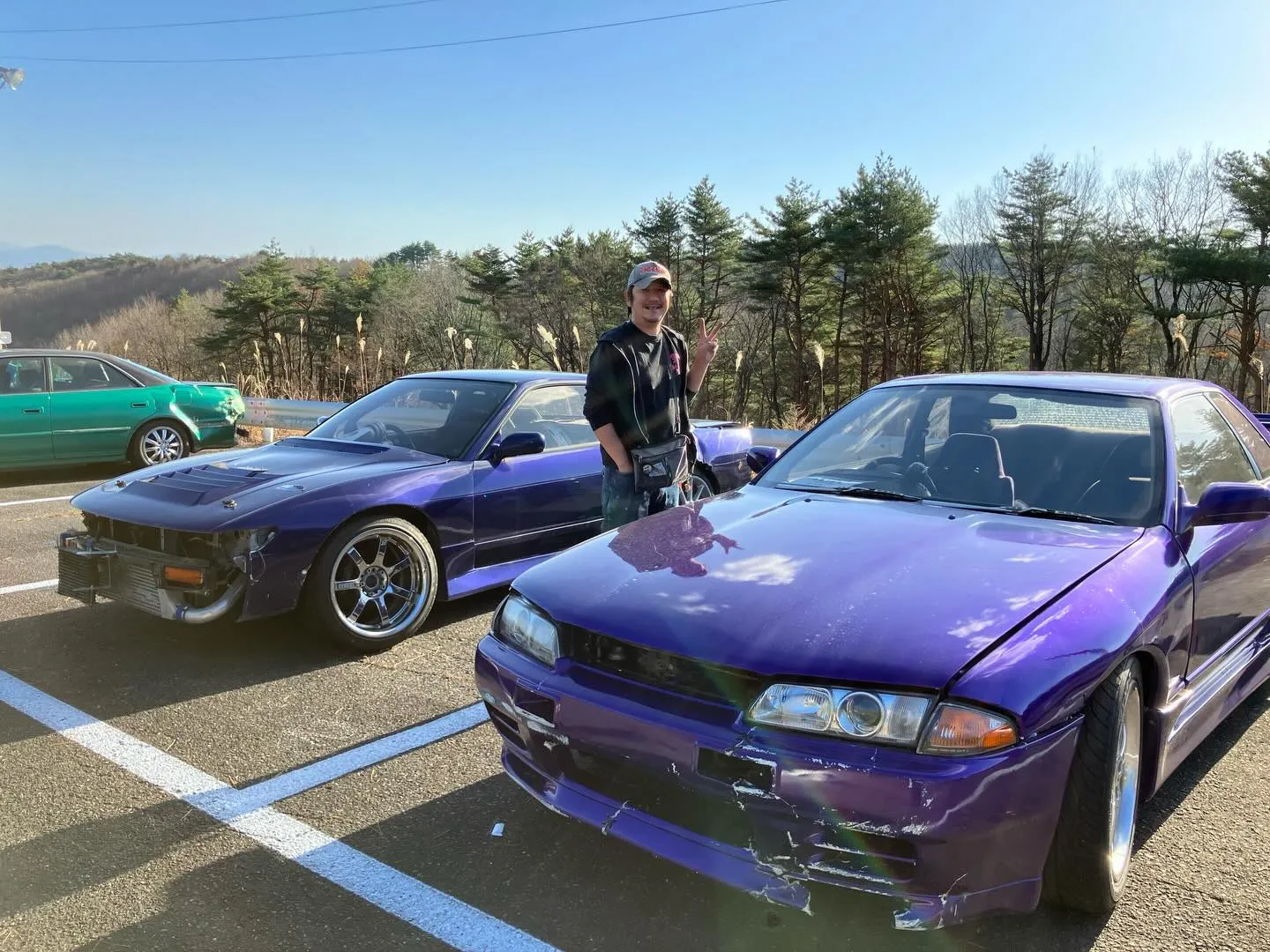 うちのシルビアとスカイライン