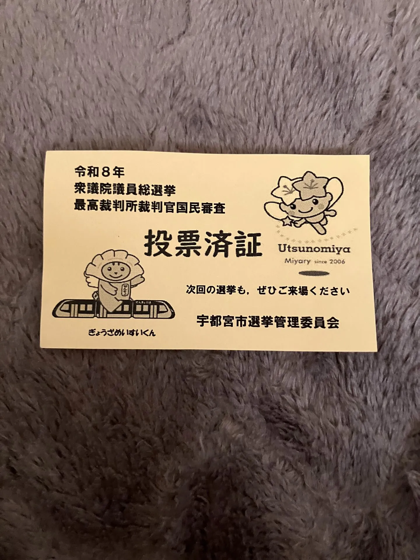 今日はいつもより更に政治的なことが動きそうな選挙です